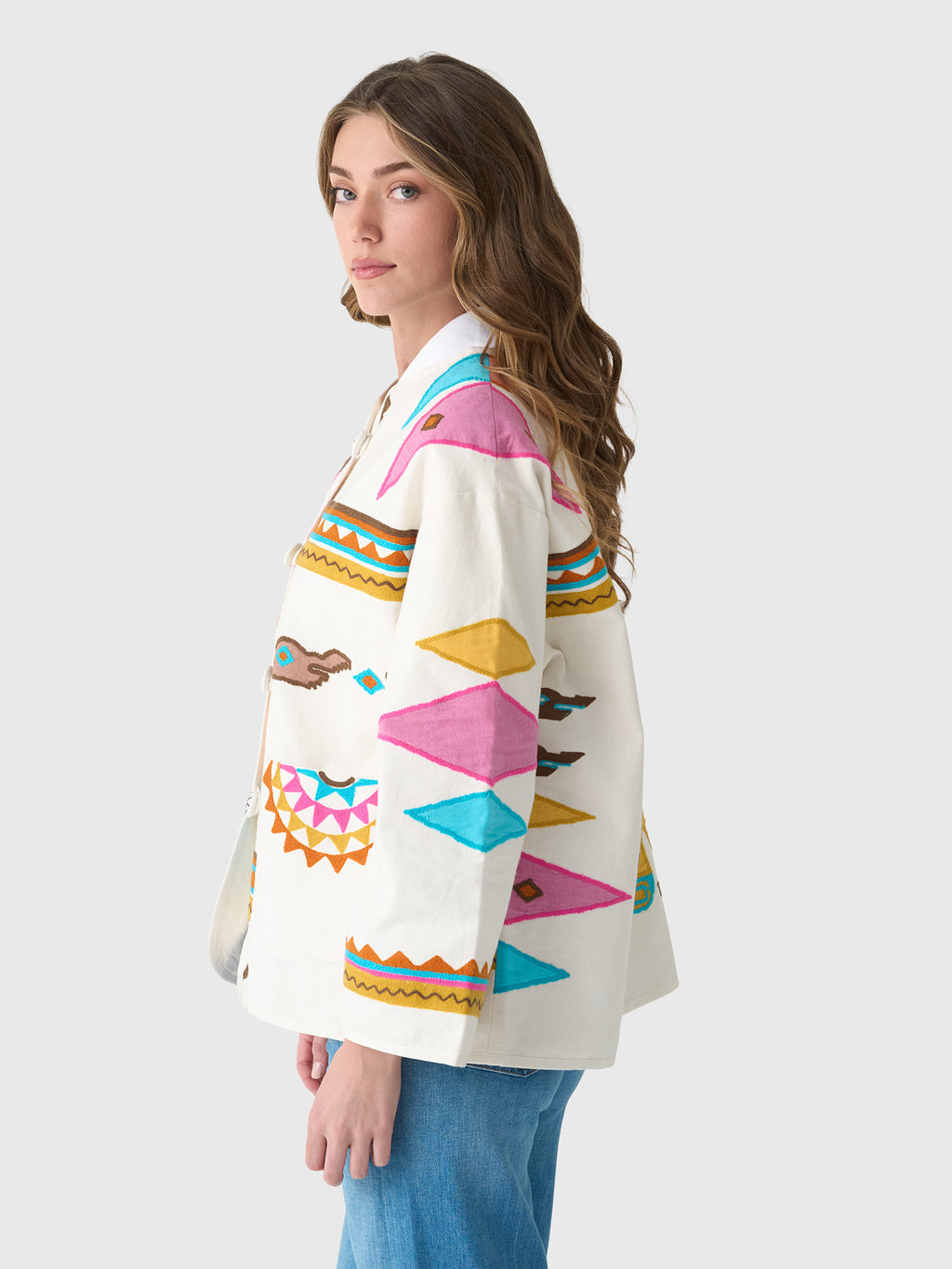 Taieur Women's Dina Navajo Jacket - Saint Bernard