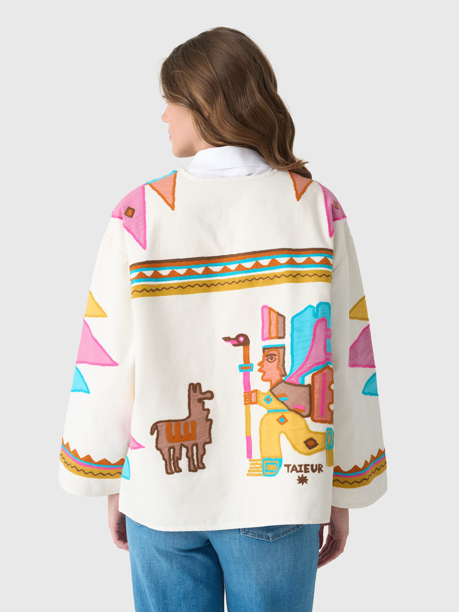 Taieur Women's Dina Navajo Jacket - Saint Bernard