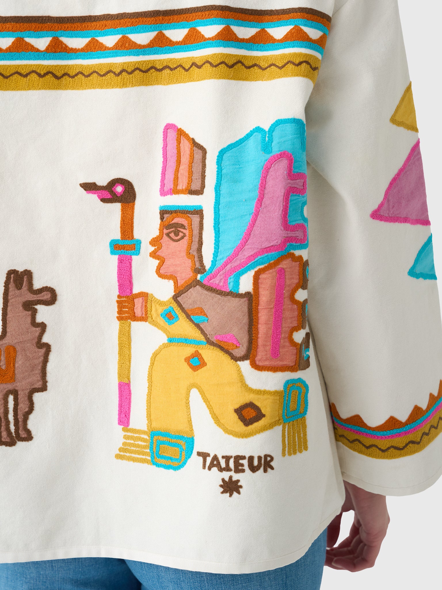 Taieur Women's Dina Navajo Jacket - Saint Bernard