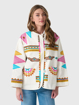Taieur Women's Dina Navajo Jacket - Saint Bernard