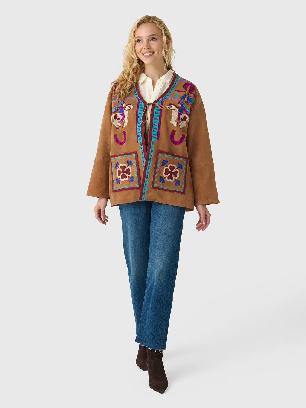 Taieur Women's Dina Western Jacket - Saint Bernard