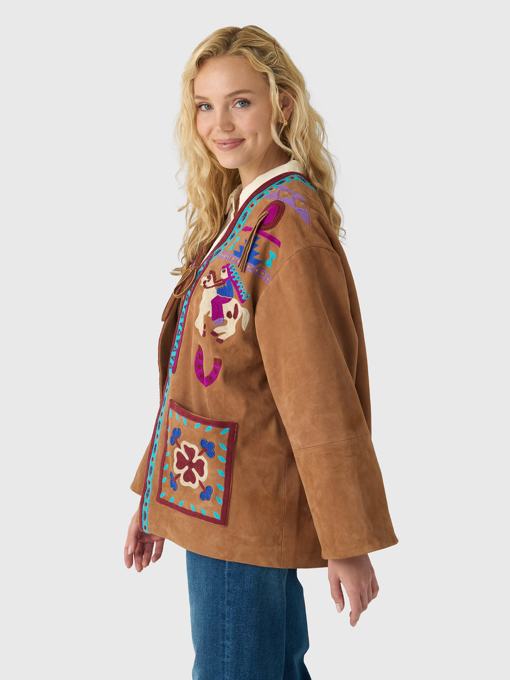 Taieur Women's Dina Western Jacket - Saint Bernard