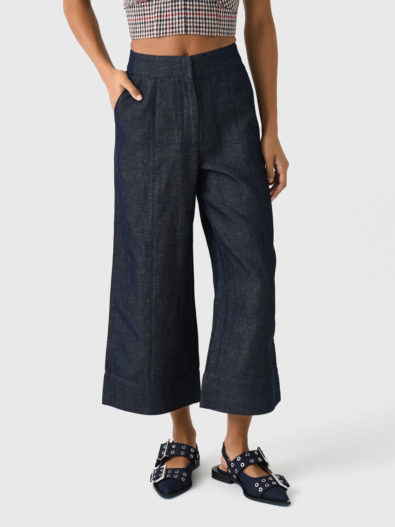 Brochu Walker Women's The Odele Denim Pant - Saint Bernard