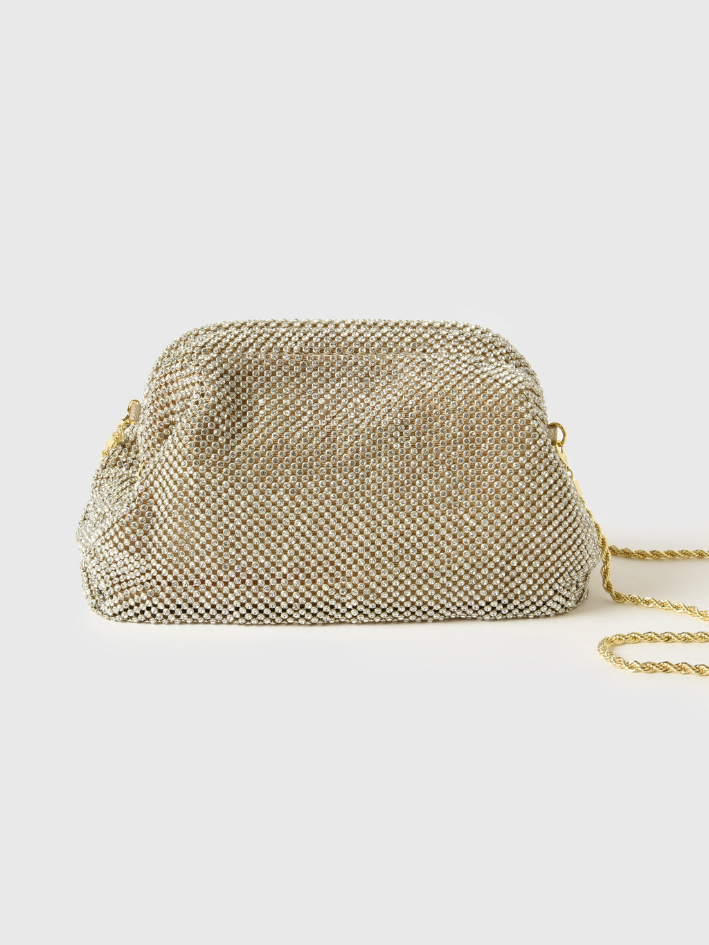 Loeffler Randall Doreen Diamanté Frame Pouch - Saint Bernard
