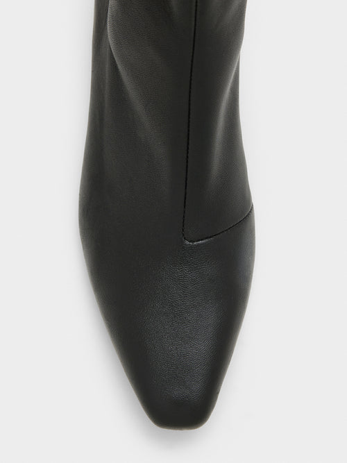 Loeffler Randall Women's Doria Kicked Heel Leather Ankle Boot