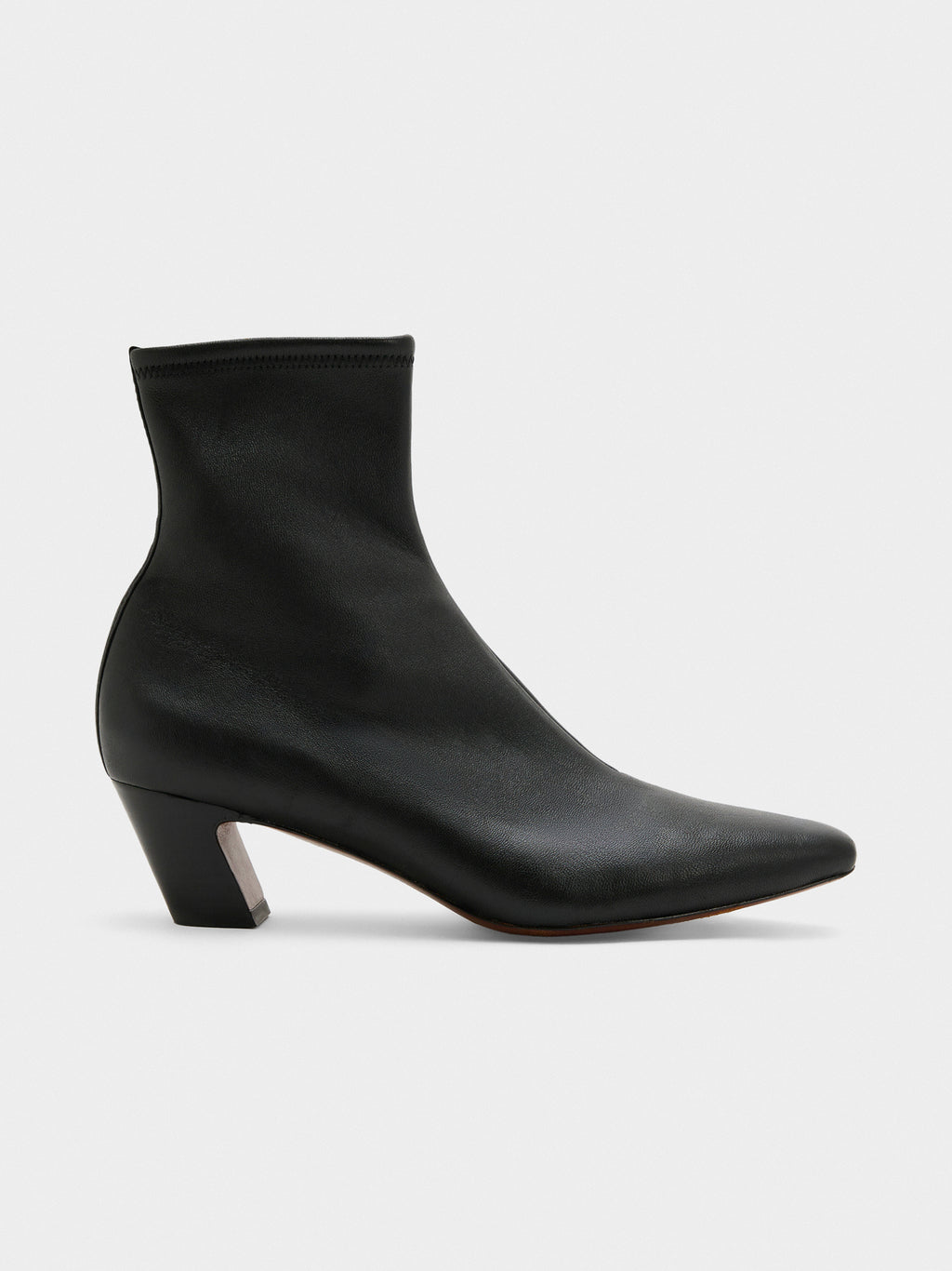 Loeffler Randall Women's Doria Kicked Heel Leather Ankle Boot - Saint Bernard
