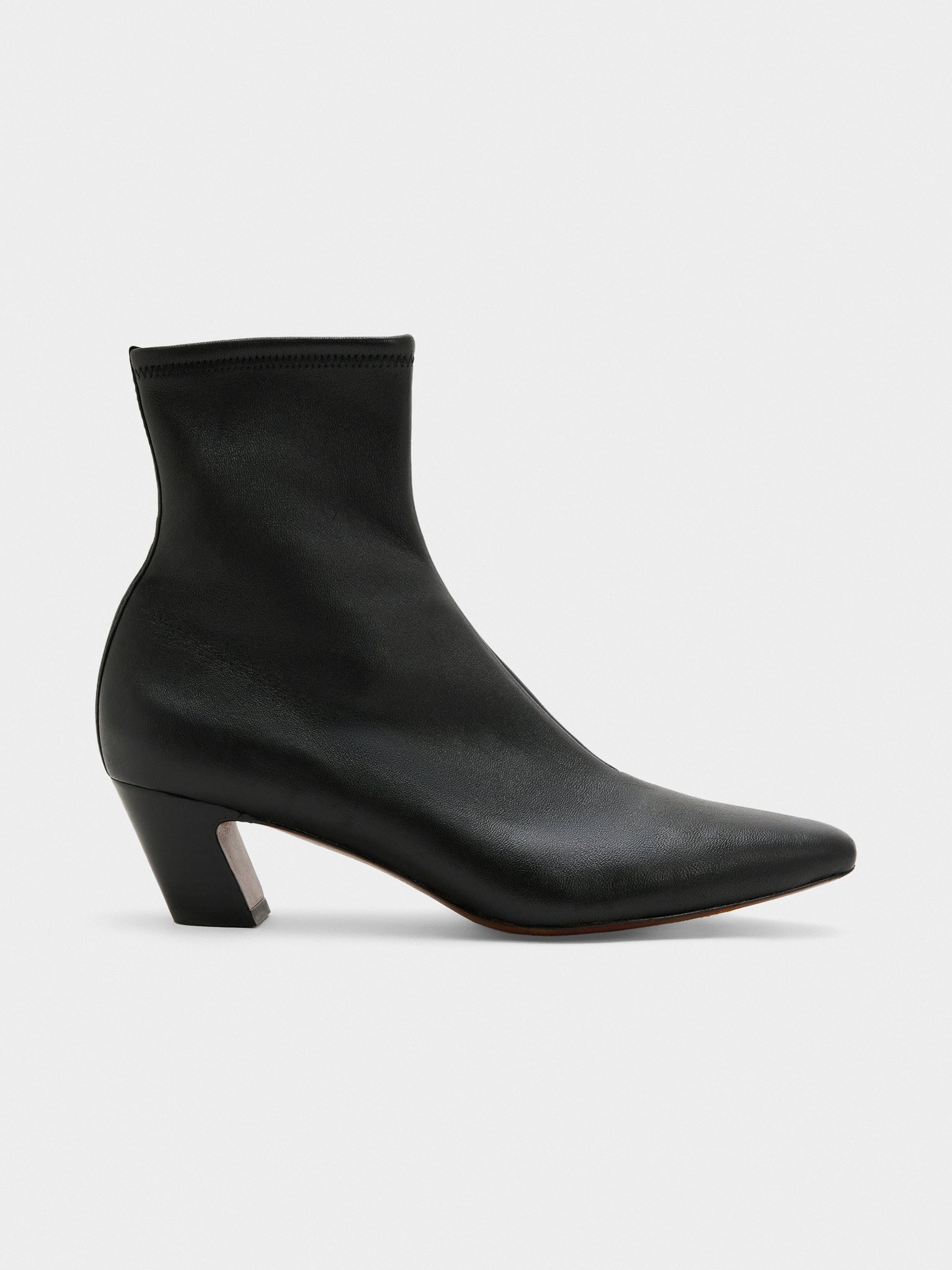Loeffler Randall Women's Doria Kicked Heel Leather Ankle Boot - Saint Bernard