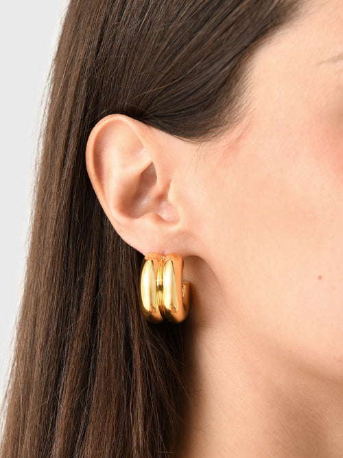 Martha Calvo Double Hoop Earrings
