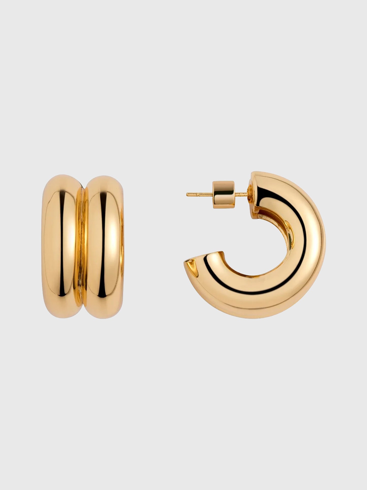Martha Calvo Double Hoop Earrings - Saint Bernard