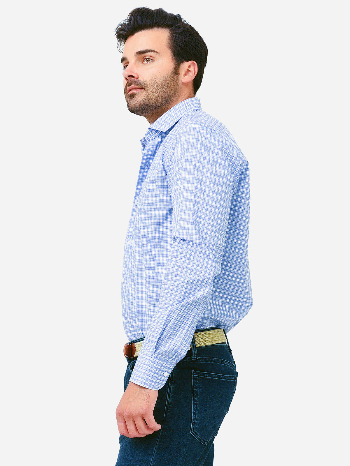 Maria Santangelo Men's Downing Button-Down Shirt - Saint Bernard