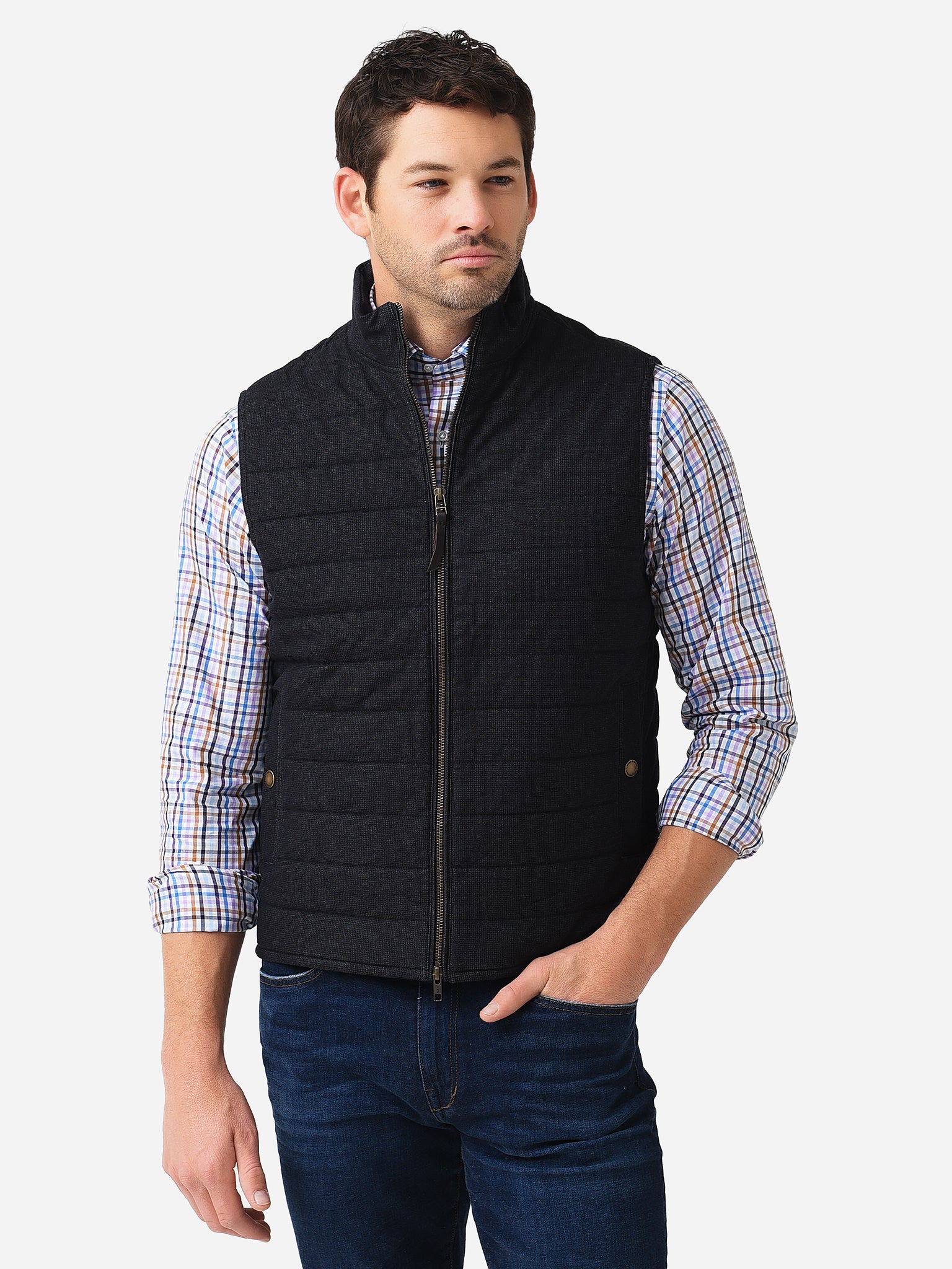 Rodd And Gunn Men's Dunedin Road Vest - Saint Bernard