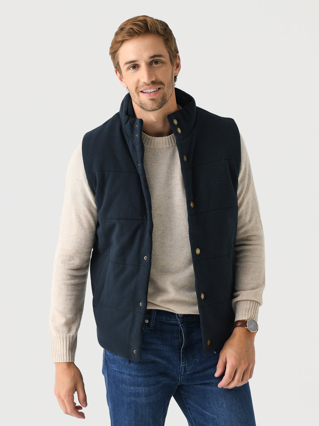 Rodd And Gunn Men's Lake Ferry Vest - Saint Bernard