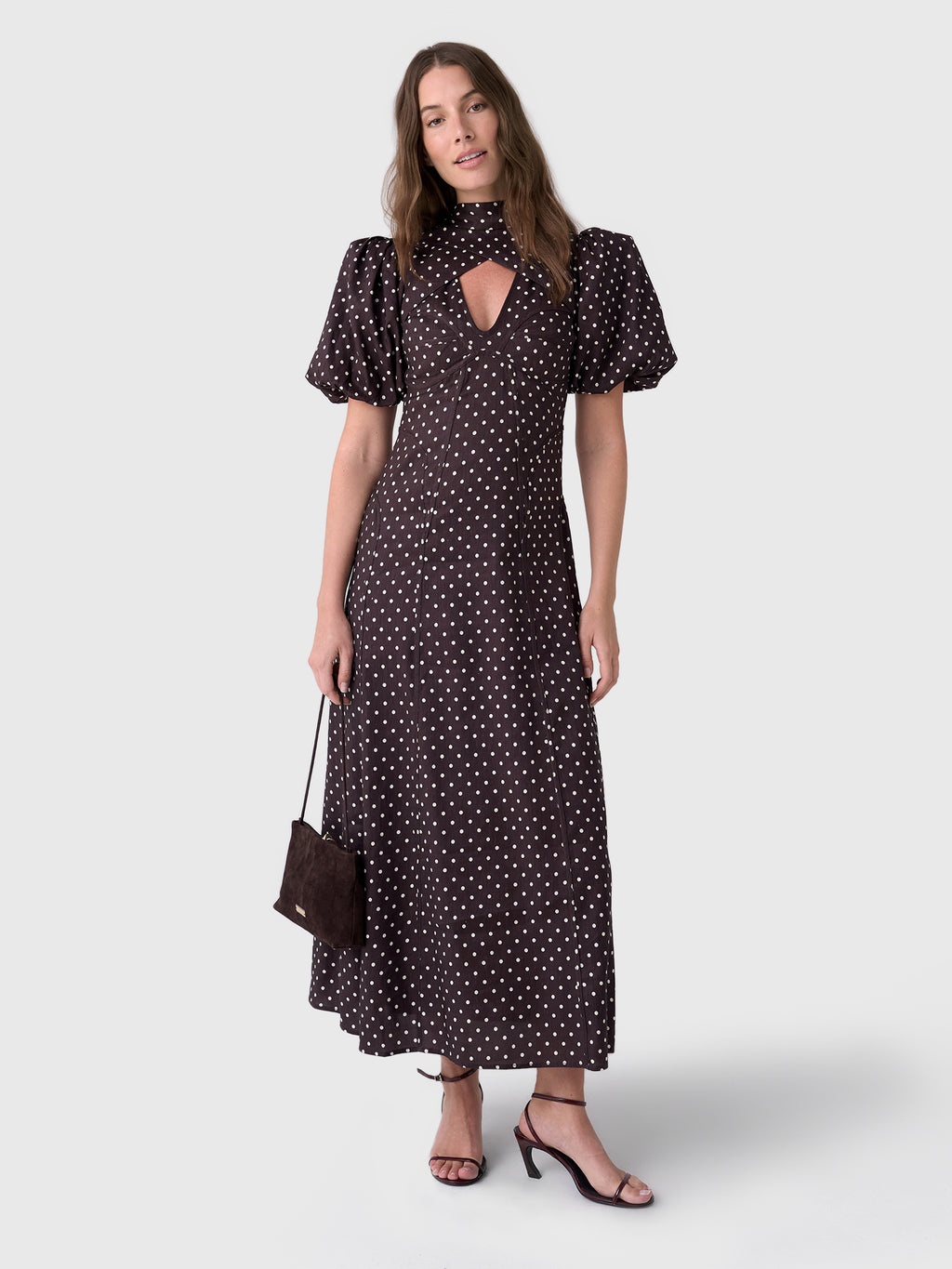 Lovaan Women's Hollie Midi Dress - Saint Bernard