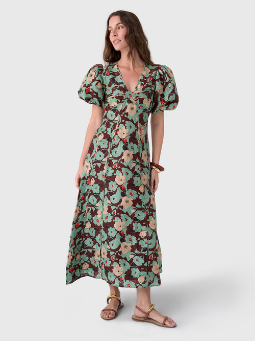 Lovaan Women's Adeline Midi Dress