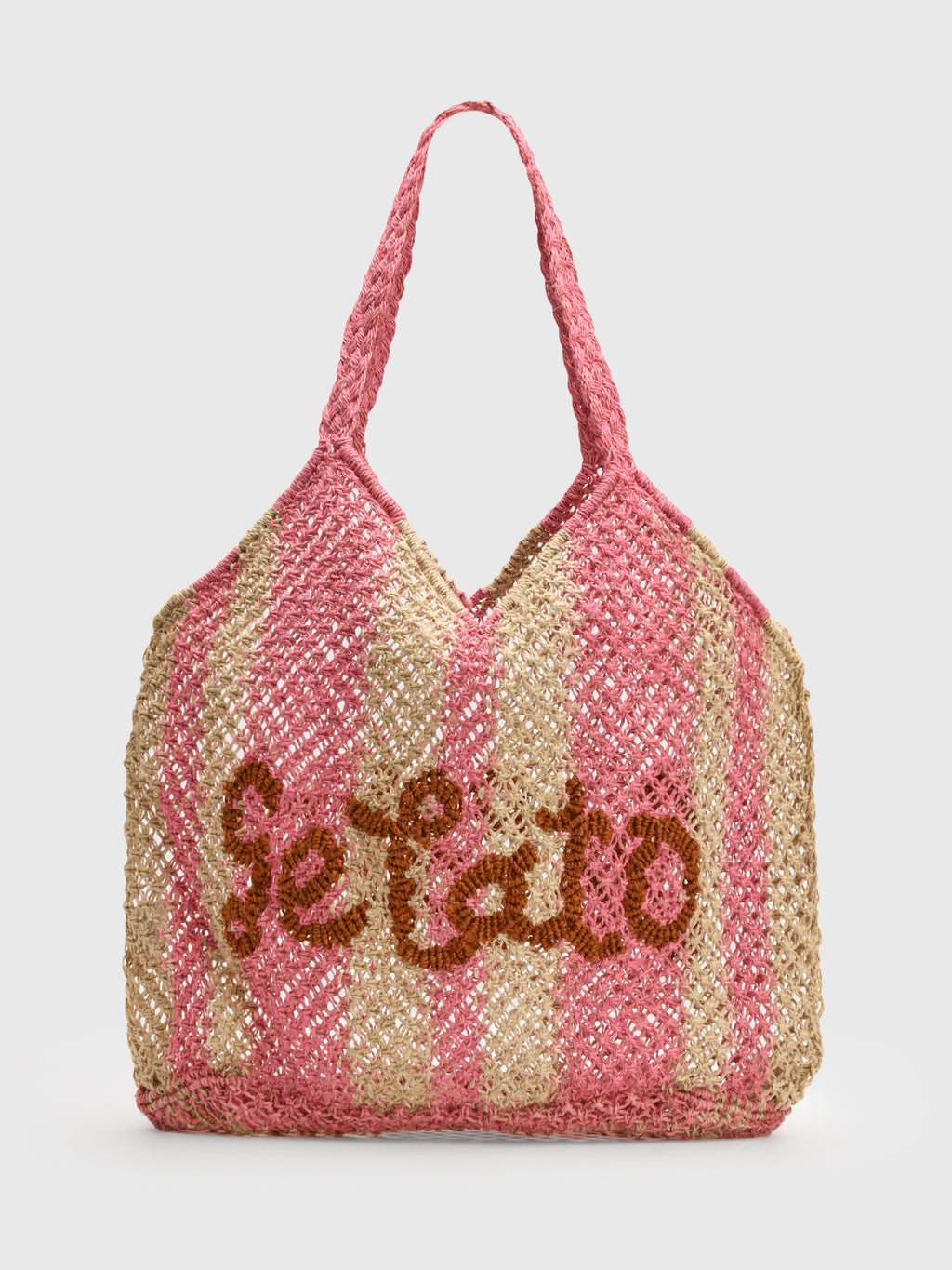 The Jacksons Drew Stripe Tote - Saint Bernard
