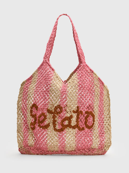 The Jacksons Drew Stripe Tote