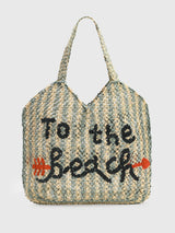 The Jacksons Drew Stripe Tote - Saint Bernard