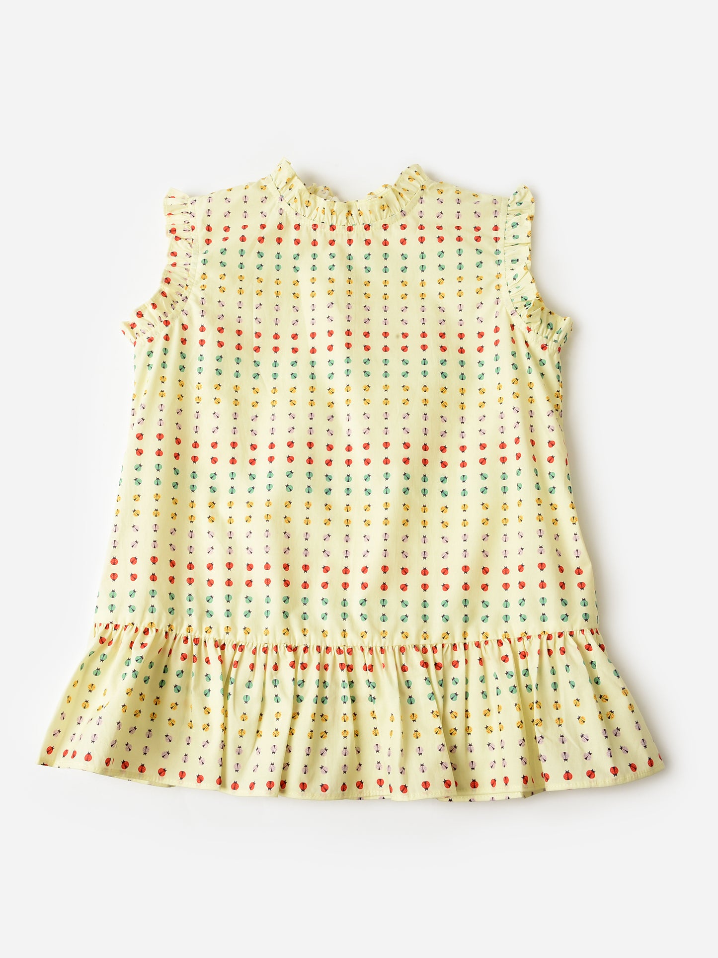 Nella June Girls' Drop Waist Dress - Saint Bernard