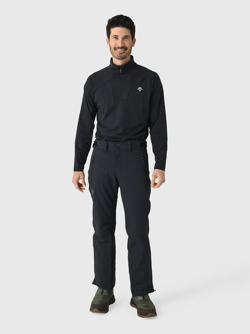 Descente Men's Classic T-Neck Base Layer Top