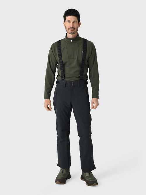 Descente Men's Classic T-Neck Base Layer Top