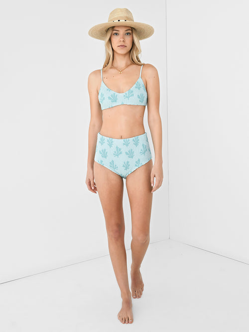 Citrine Women's Dakota Smocked Bikini Bottom