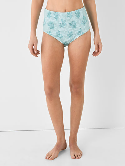 Citrine Women's Dakota Smocked Bikini Bottom - Saint Bernard