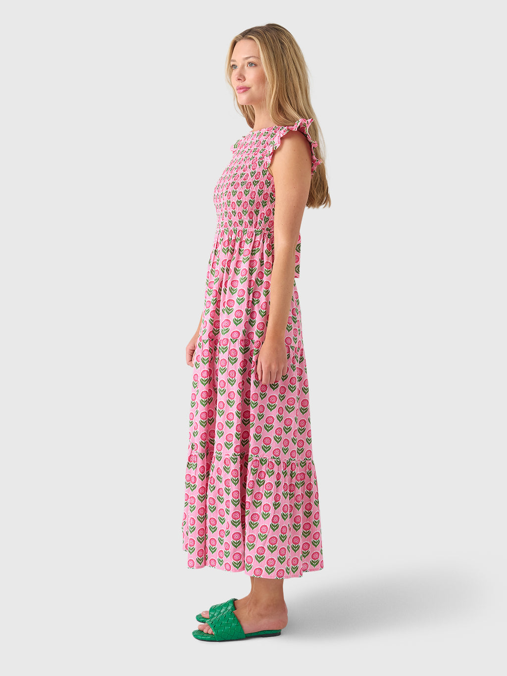 Pink City Prints Women's David Bowie Dress - Saint Bernard