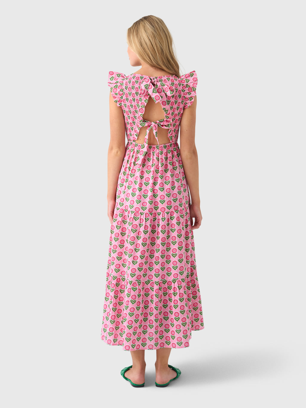 Pink City Prints Women's David Bowie Dress - Saint Bernard