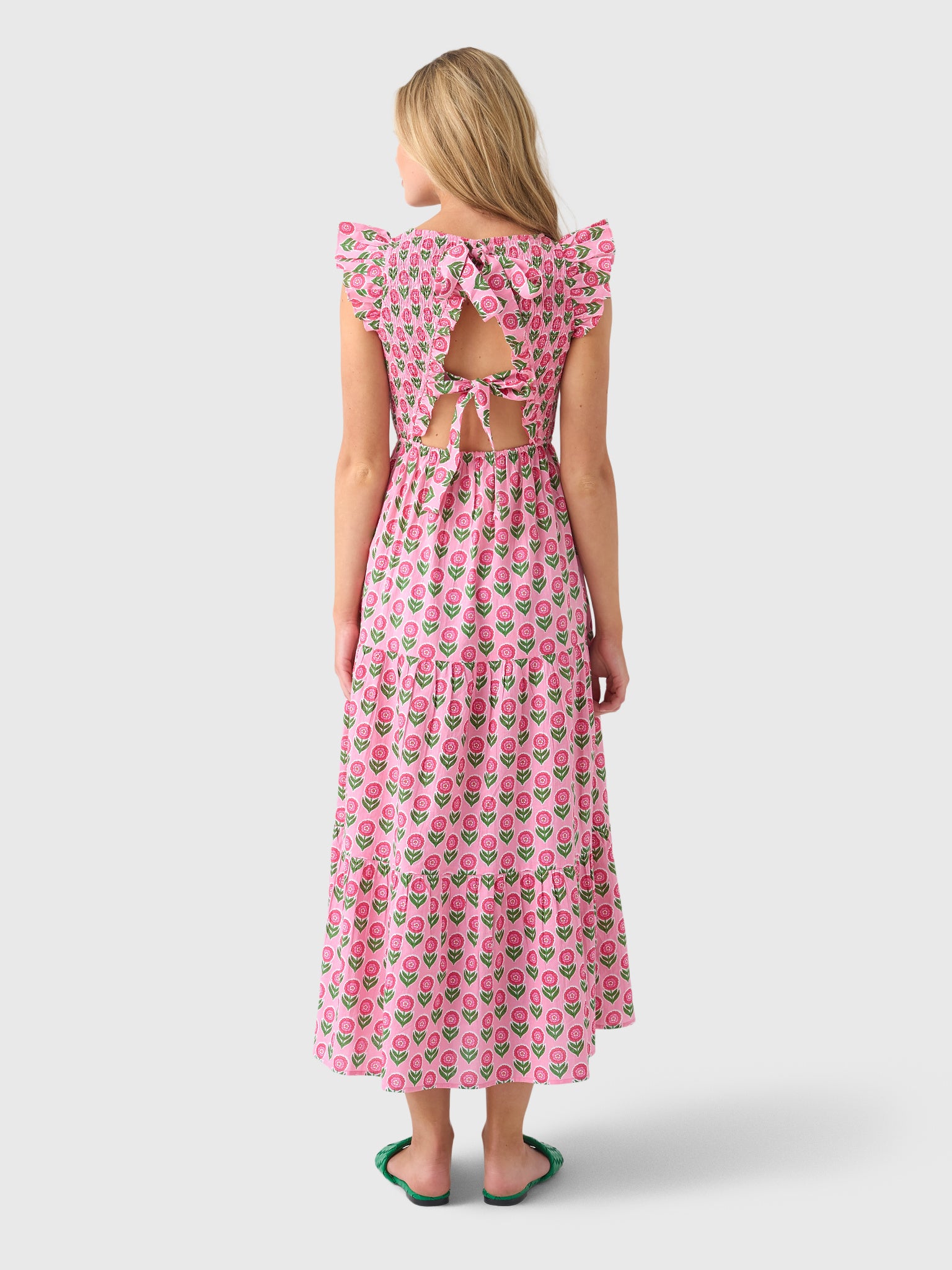 Pink City Prints Women's David Bowie Dress - Saint Bernard