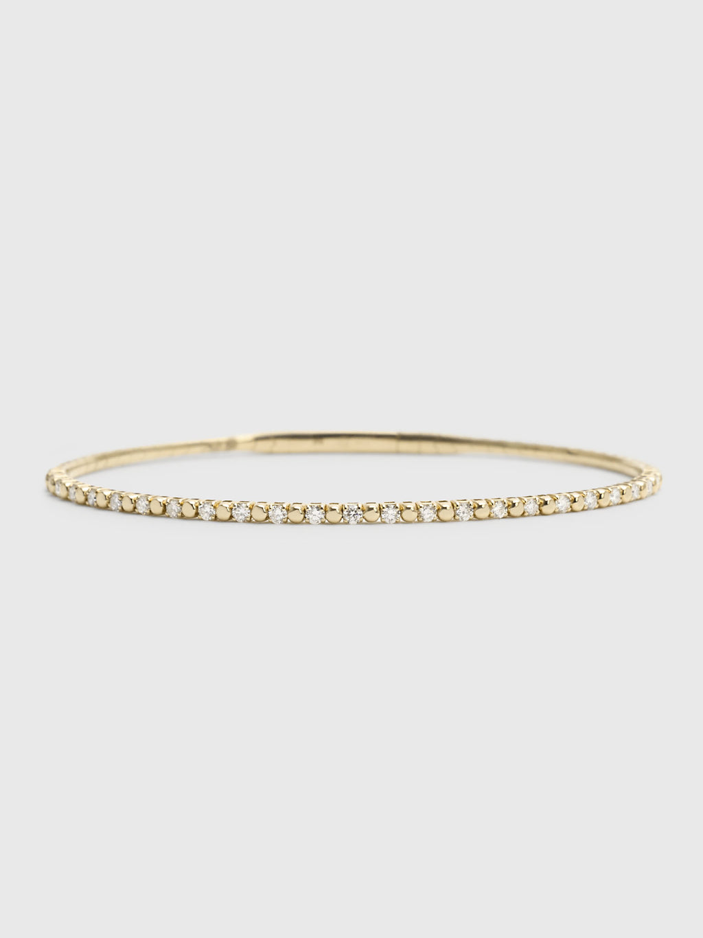 Francie B. Diamond Flex Cuff Bracelet - Saint Bernard