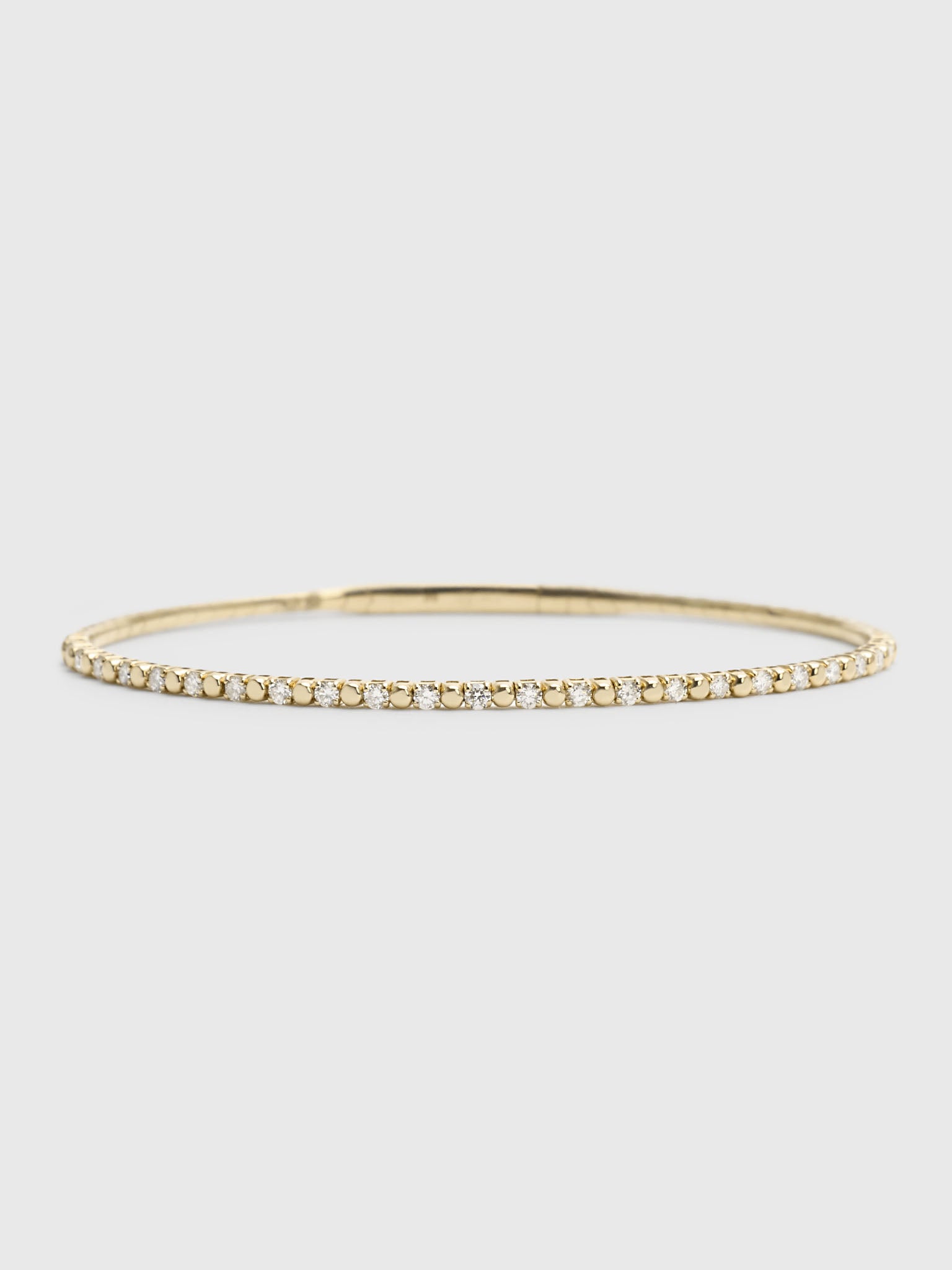Francie B. Diamond Flex Cuff Bracelet - Saint Bernard