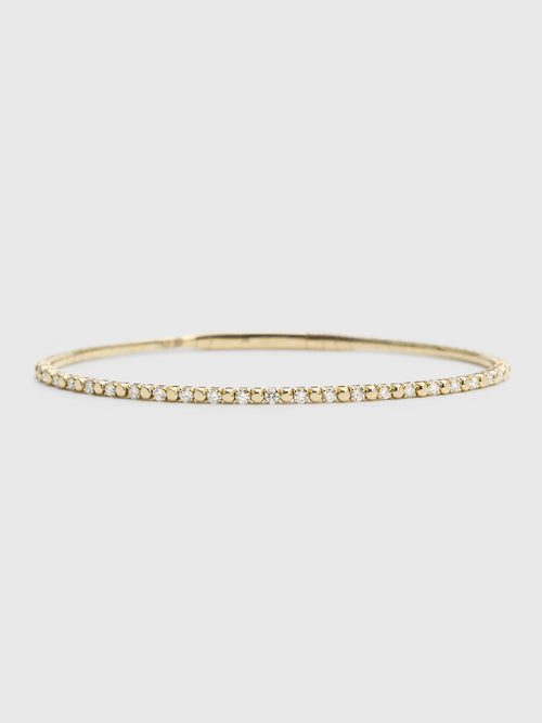 Francie B. Diamond Flex Cuff Bracelet