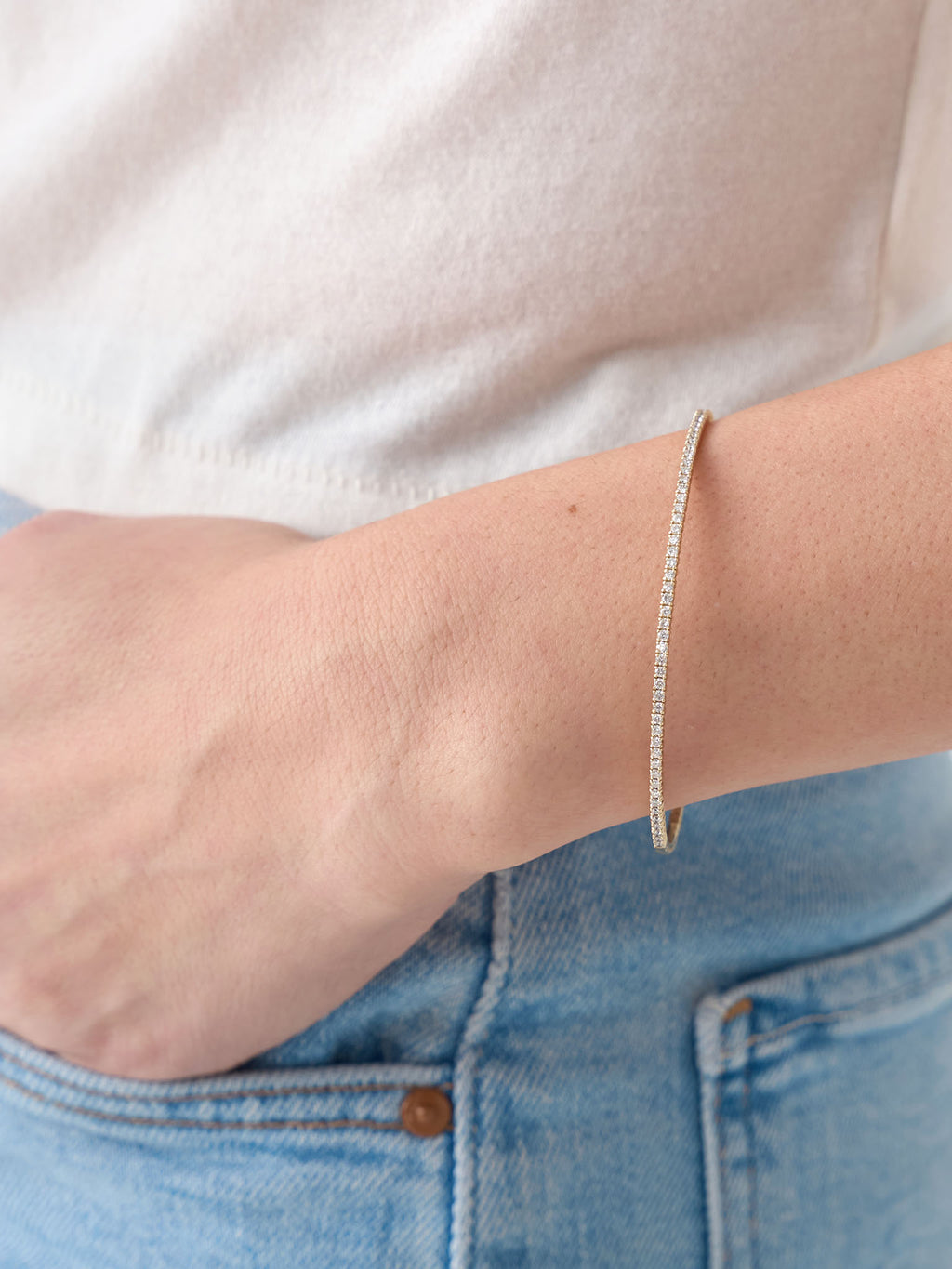 Diamond Love BraceletxGOLD-alt1