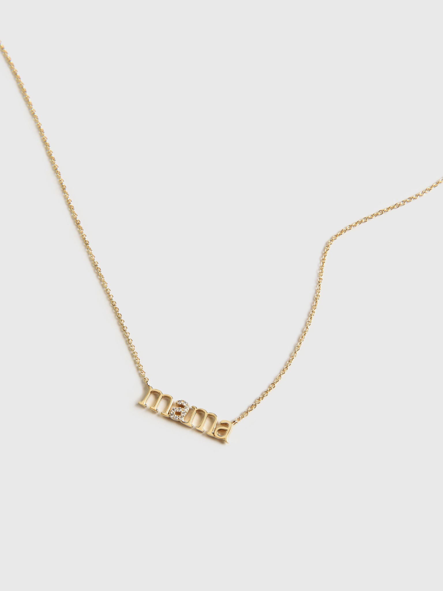 S. Bell Diamond Mama Necklace - Saint Bernard