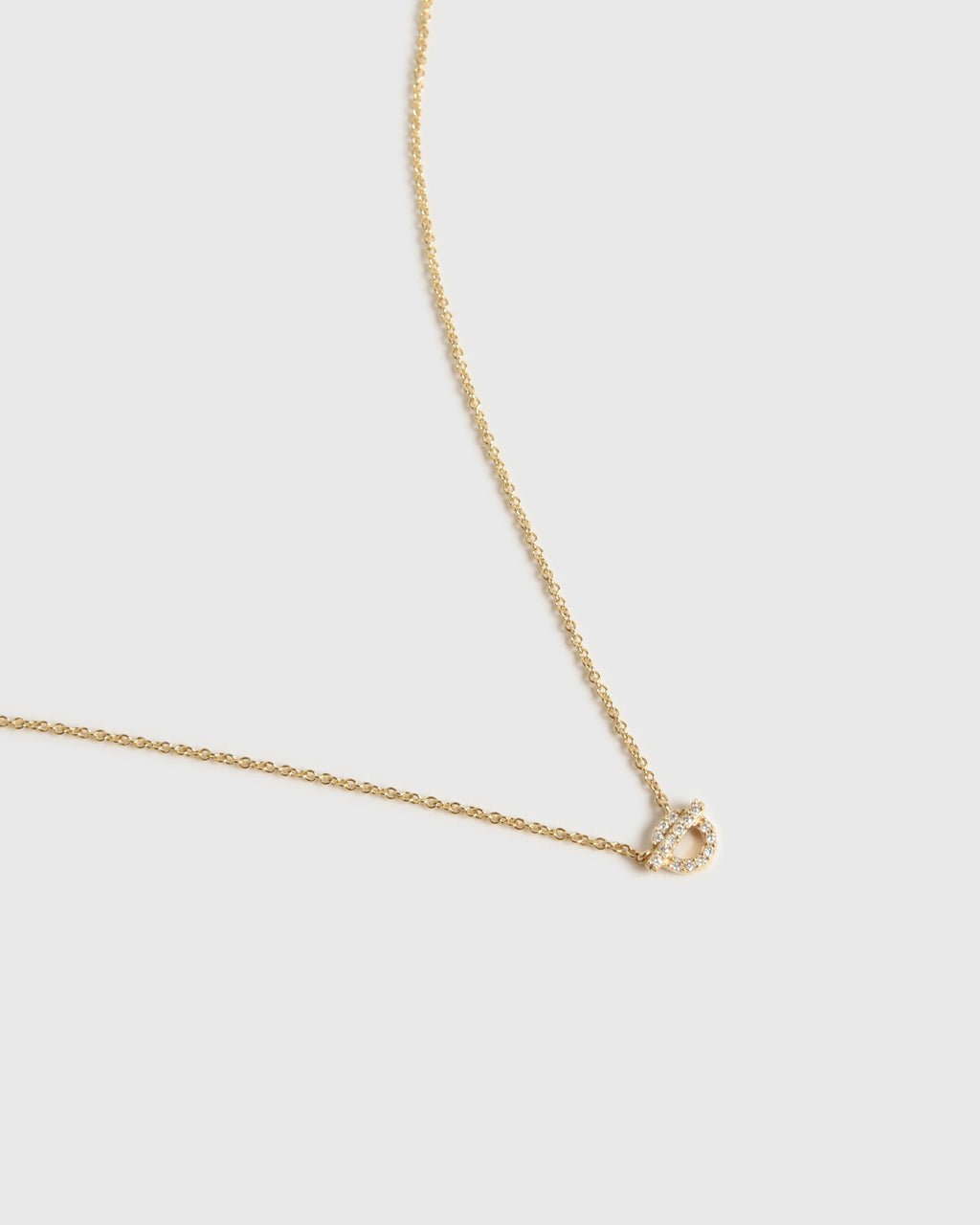 S. Bell Diamond Toggle Necklace - Saint Bernard
