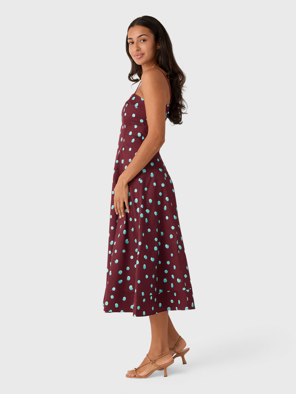 Rosie Assoulin Women's Drop Me a Note Dress - Saint Bernard