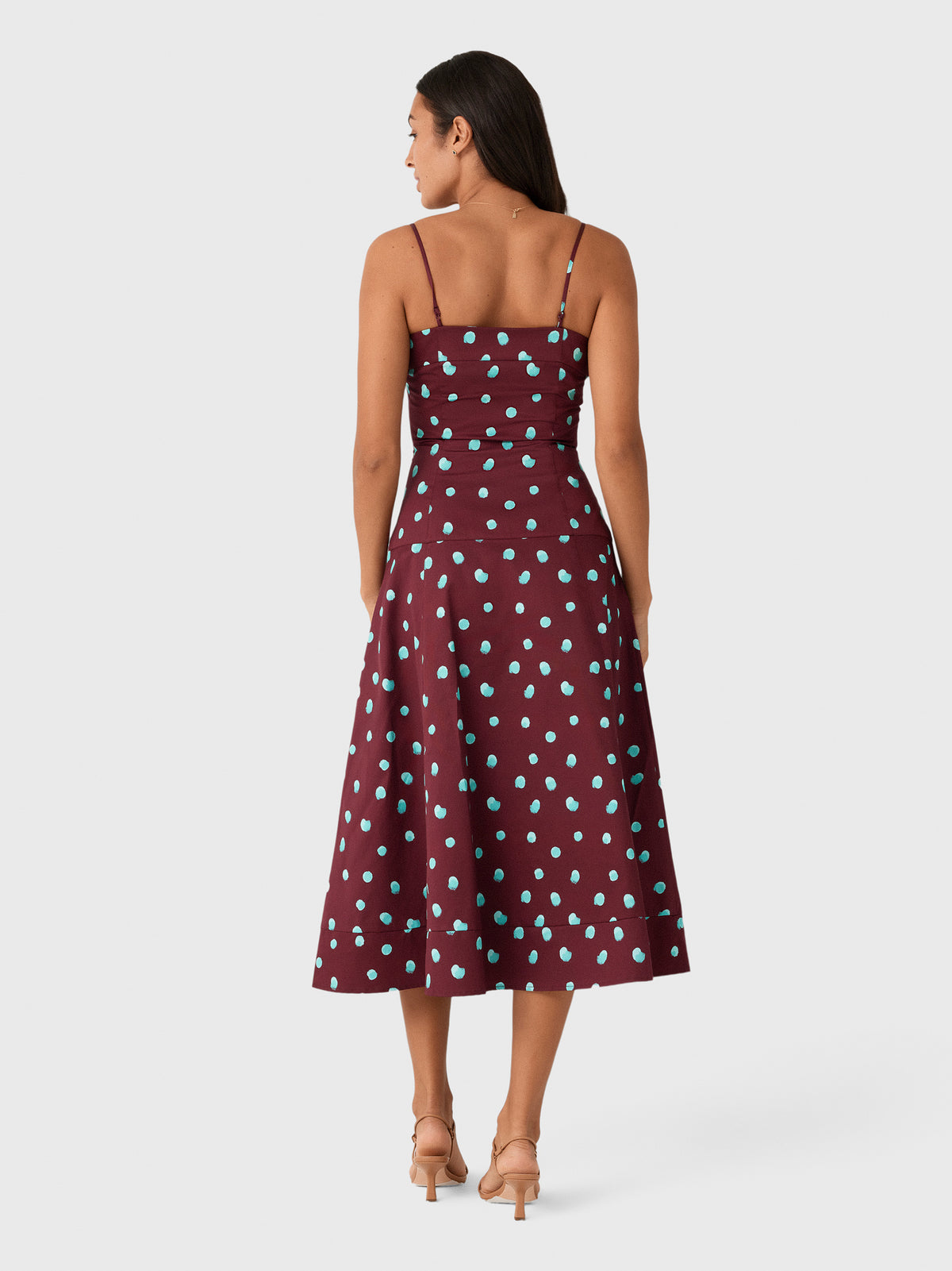 Rosie Assoulin Women's Drop Me a Note Dress - Saint Bernard