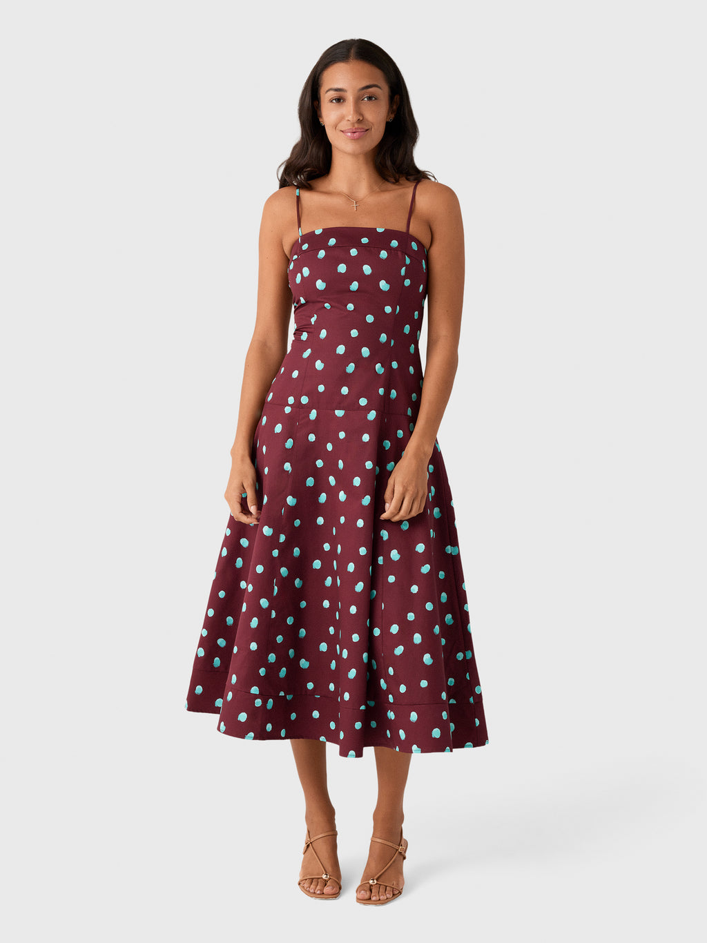 Rosie Assoulin Women's Drop Me a Note Dress - Saint Bernard