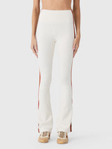 Splits59 Women's Raquel High Waist Flared 32" Legging - Saint Bernard