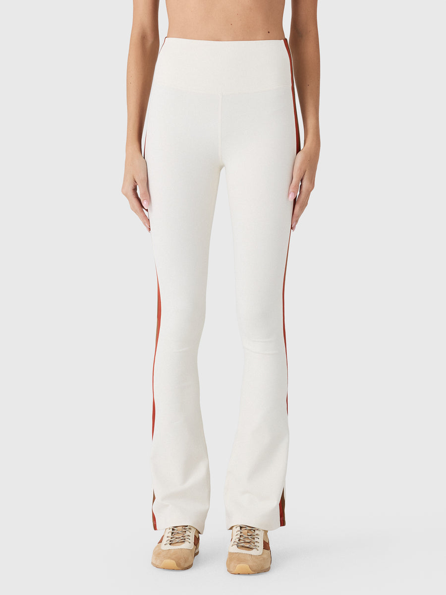 Splits59 Women's Raquel High Waist Flared 32" Legging - Saint Bernard