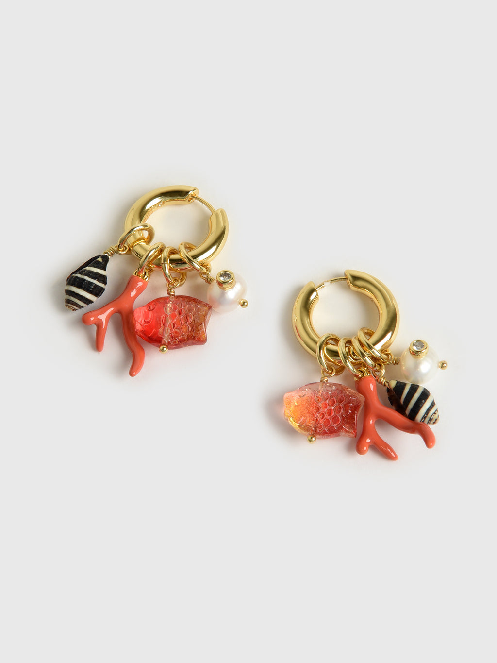 Mignonne Gavigan Ada Hoop Earrings - Saint Bernard