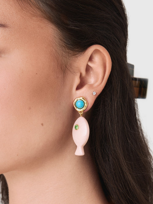 Mignonne Gavigan Liliana Earrings - Saint Bernard