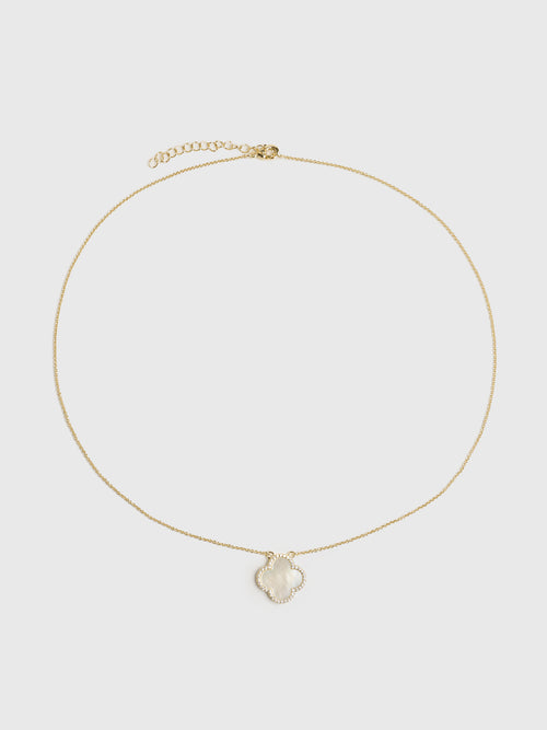 Electric Picks Icon White Necklace