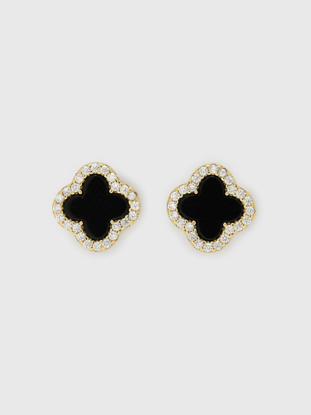Electric Picks Black Icon Stud Earrings - Saint Bernard