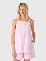 Lee Mathews Women's LM Poplin Cami - Saint Bernard
