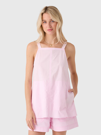 Lee Mathews Women's LM Poplin Cami - Saint Bernard