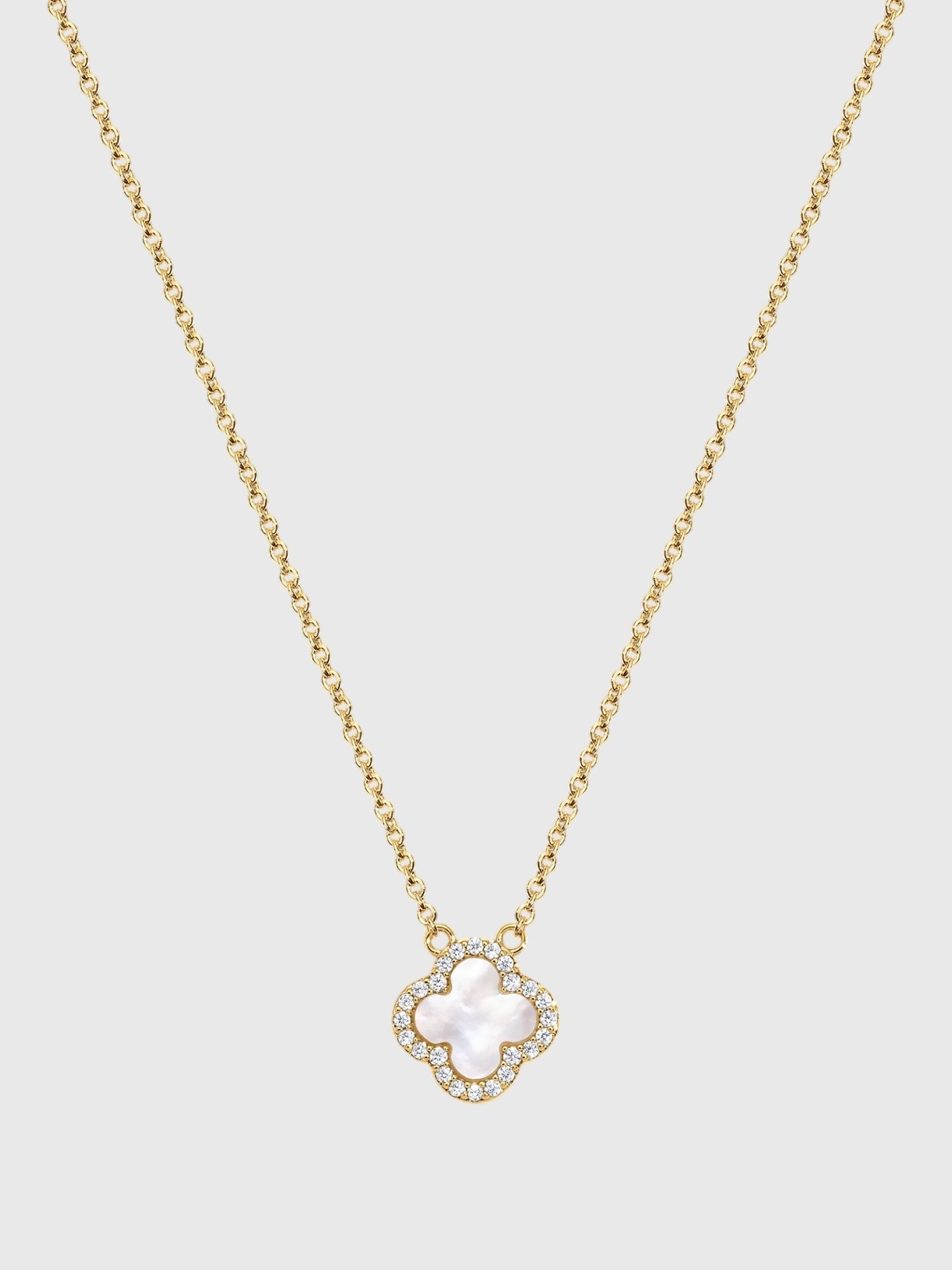 Electric Picks Mini White Icon Necklace