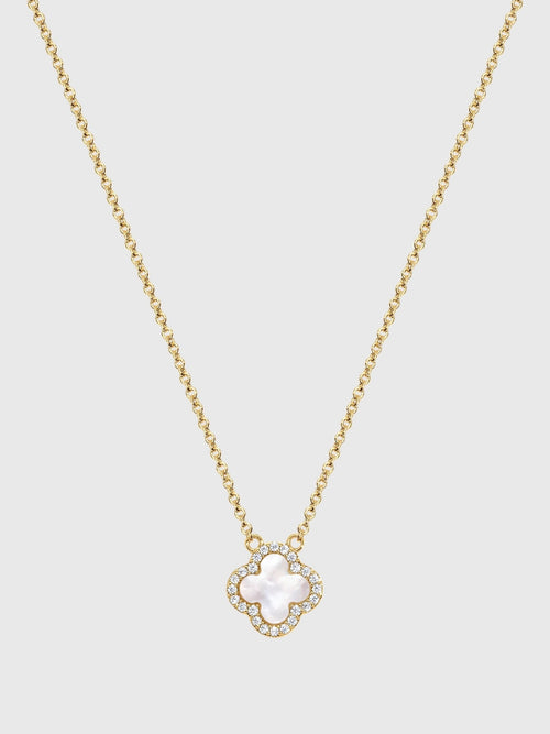 Electric Picks Mini White Icon Necklace