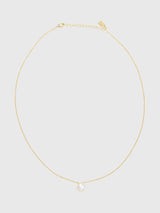 Electric Picks Mini White Icon Necklace - Saint Bernard