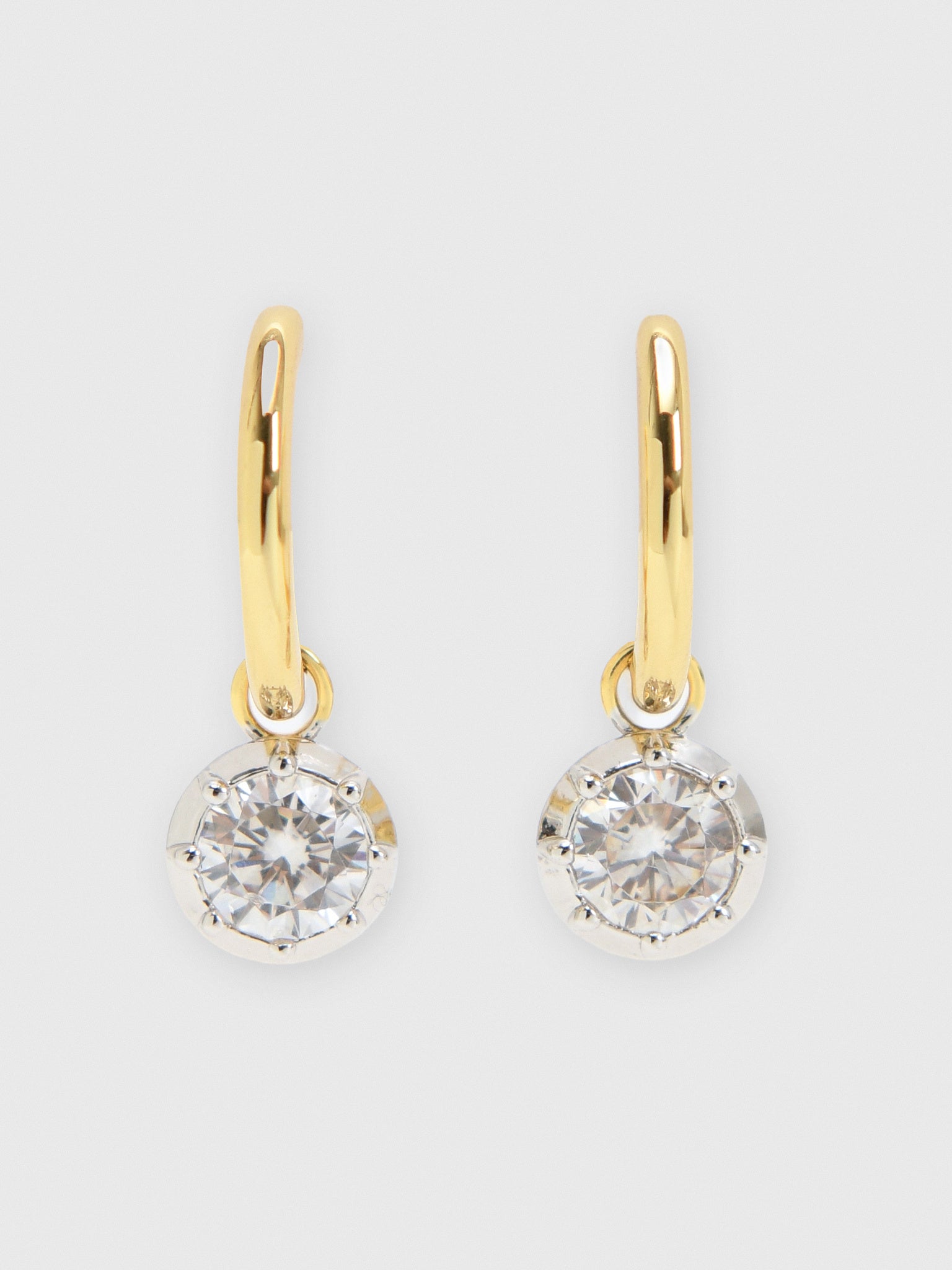 Electric Picks Harlow Hoop Earrings - Saint Bernard